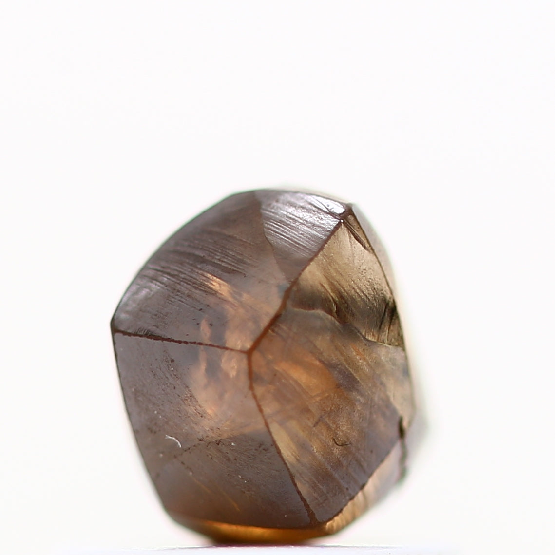 Rough Natural Uncut Diamond Fancy Cognac 0.95 Carat Raw Diamond for Engagement Ring SDM7507